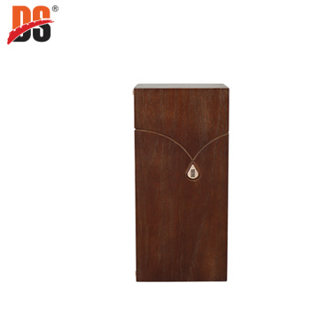 DS High Quality Oak Walnut Color Customized Wholesale Wine Box Packaging